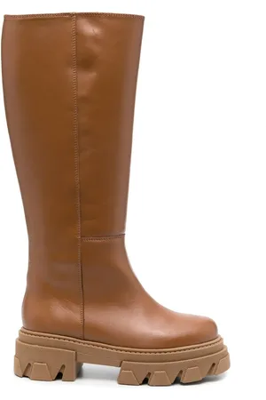 ALOHAS Katiuska leather knee-high boots
