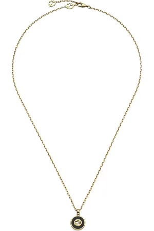 Gucci 18kt yellow gold Interlocking G necklace