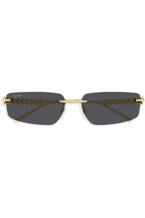 Cartier Geometric-frame sunglasses
