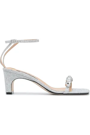 Sergio Rossi Crystal glitter sandals