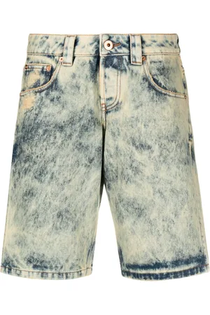 Vaquera Logo-patch denim shorts