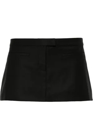 AYA MUSE Virgin wool-blend miniskirt