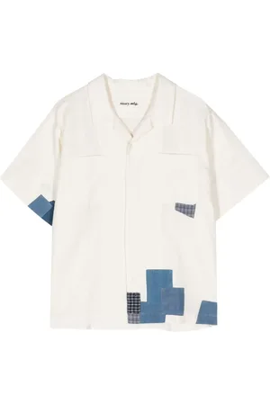 Story PA appliqu??-detail shirt