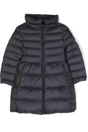 Il gufo Quilted zip-up padded coat