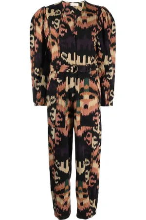 ULLA JOHNSON Nayeli graphic-print jumpsuit