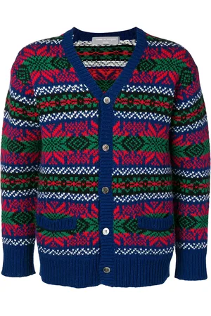 Comme des Garçons Intarsia buttoned cardigan