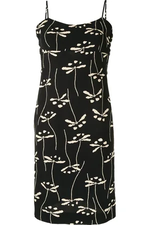 CHANEL 1998 floral knee-length dress