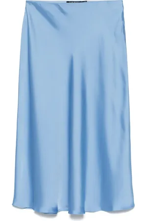 Ralph Lauren Satin midi skirt