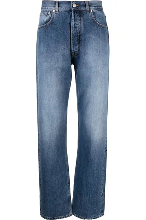 NICK FOUQUET Embroidered-detail denim trousers