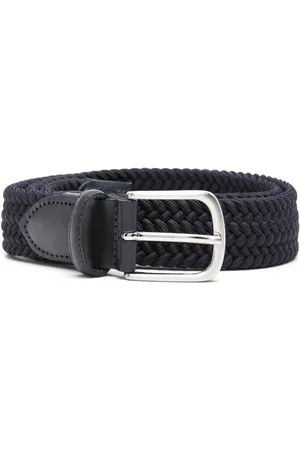 ERALDO Leather-trim interwoven belt