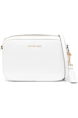 Michael Kors Logo-plaque zip-up satchel bag