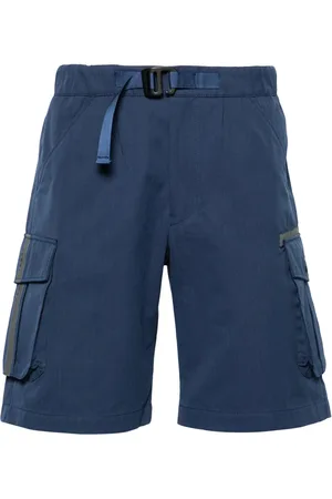 Sease Belted cotton cargo shorts