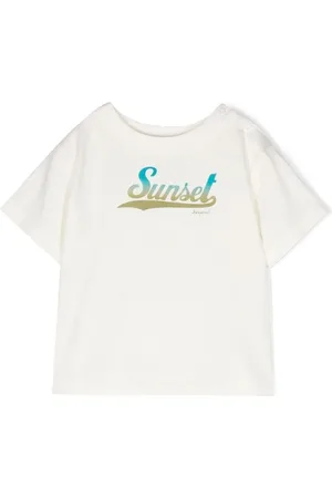 BONPOINT Sunset-print cotton T-shirt