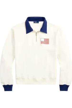 Ralph Lauren Logo-print quarter-zip sweatshirt