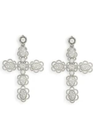 Dolce & Gabbana 18K gold Easy diamond earrings