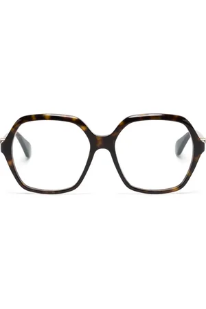 Cartier Double C Décor square-frame glasses