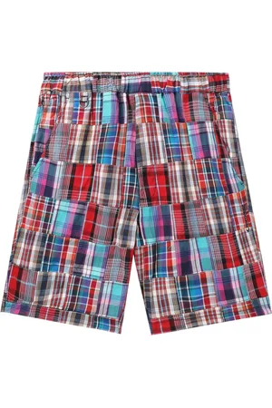 Chocoolate Plaid cotton shorts
