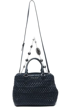Miu Miu 2000s matelassé shoulder bag
