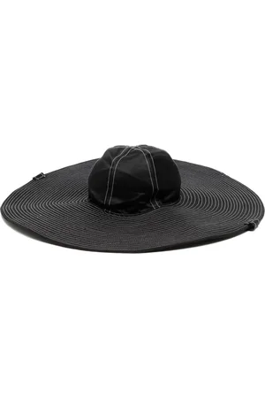 Vaquera Contrast-stitching twill boater