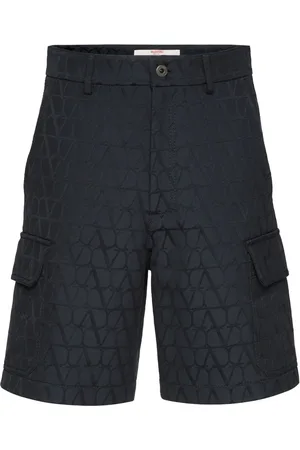 VALENTINO GARAVANI Toile Iconographe cotton shorts
