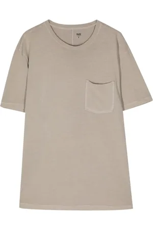 Paige Patch-pocket cotton t-shirt
