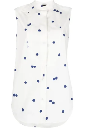 Aspesi Spot-print sleeveless dress