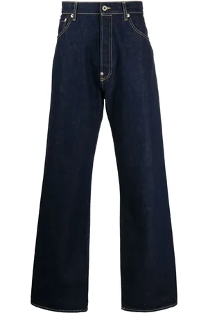 Kenzo Dark-wash wide-leg trousers