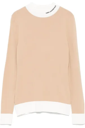 Karl Lagerfeld Logo-embroidered sweater