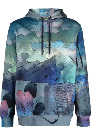 Paul Smith Graphic-print cotton hoodie