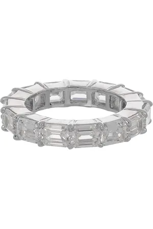 FANTASIA BY DESERIO 14kt gold cubic zirconia eternity ring