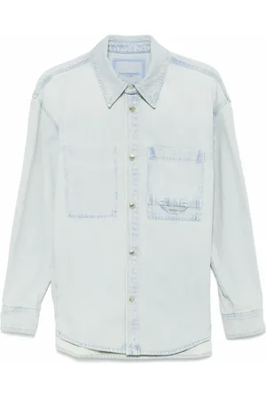 WOOYOUNGMI Wildflower denim shirt