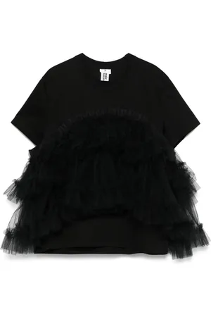 NOIR KEI NINOMIYA Ruffled T-shirt