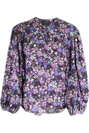 Isabel Marant Zara floral-print blouse