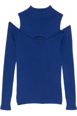 D.EXTERIOR Ribbed-knit sweater