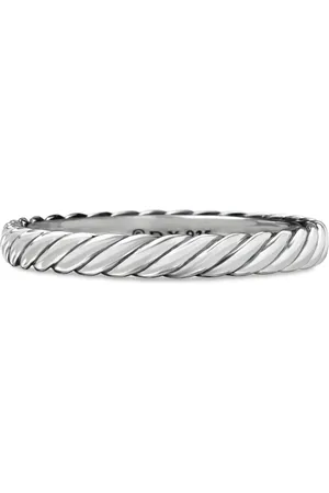 David Yurman Sterling Cable Collectibles stack ring (3mm)