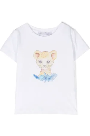 PATACHOU Baby Lion cotton T-shirt