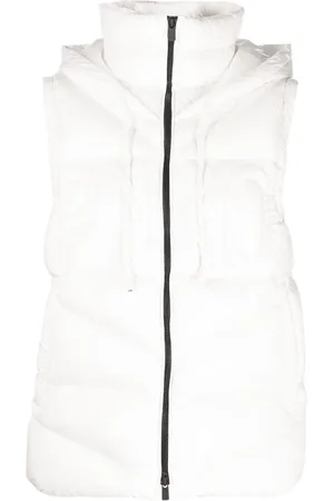 Pinko Padded detachable-hood waistcoat