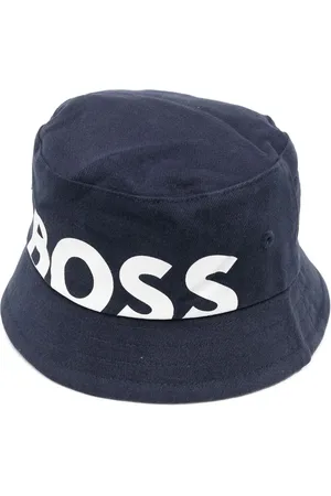 HUGO BOSS Logo-print bucket hat