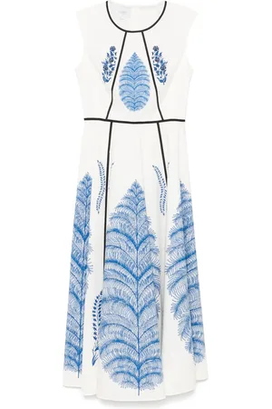 Giambattista Valli Foral-print midi dress