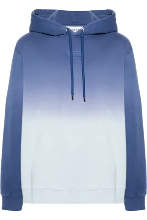 Lanvin Gradient-effect cotton hoodie