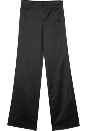 Gucci 2000s wide-leg satin trousers