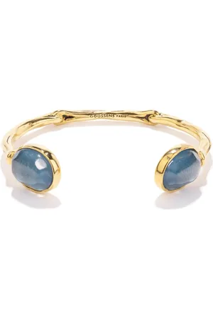 Goossens Talisman Cabochons open-cuff bracelet