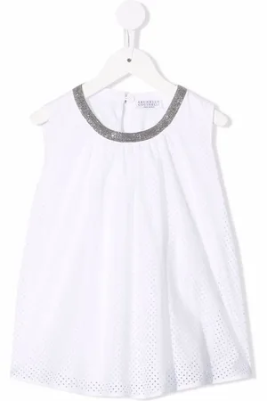 Brunello Cucinelli Round neck tunic top