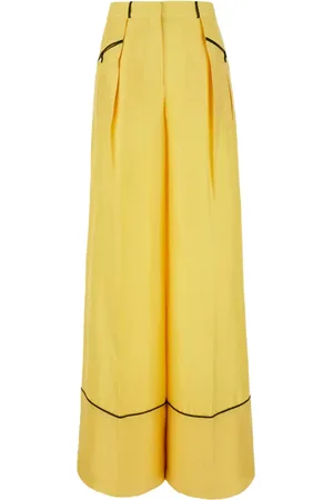 Bally Silk palazzo trousers