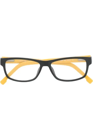Lacoste Rectangle-frame two-tone glasses