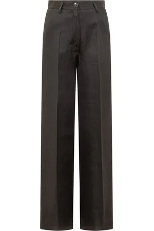 FORTE FORTE Pressed-crease trousers