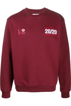 MARTINE ROSE Logo-embroidered sweatshirt