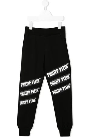 Philipp Plein Contrast logo track pants