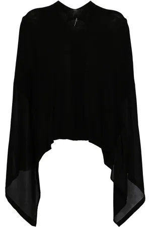 MASNADA Draped hi-lo blouse