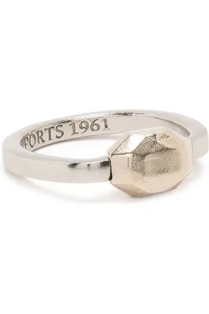 PORTS 1961 Geometric signet ring